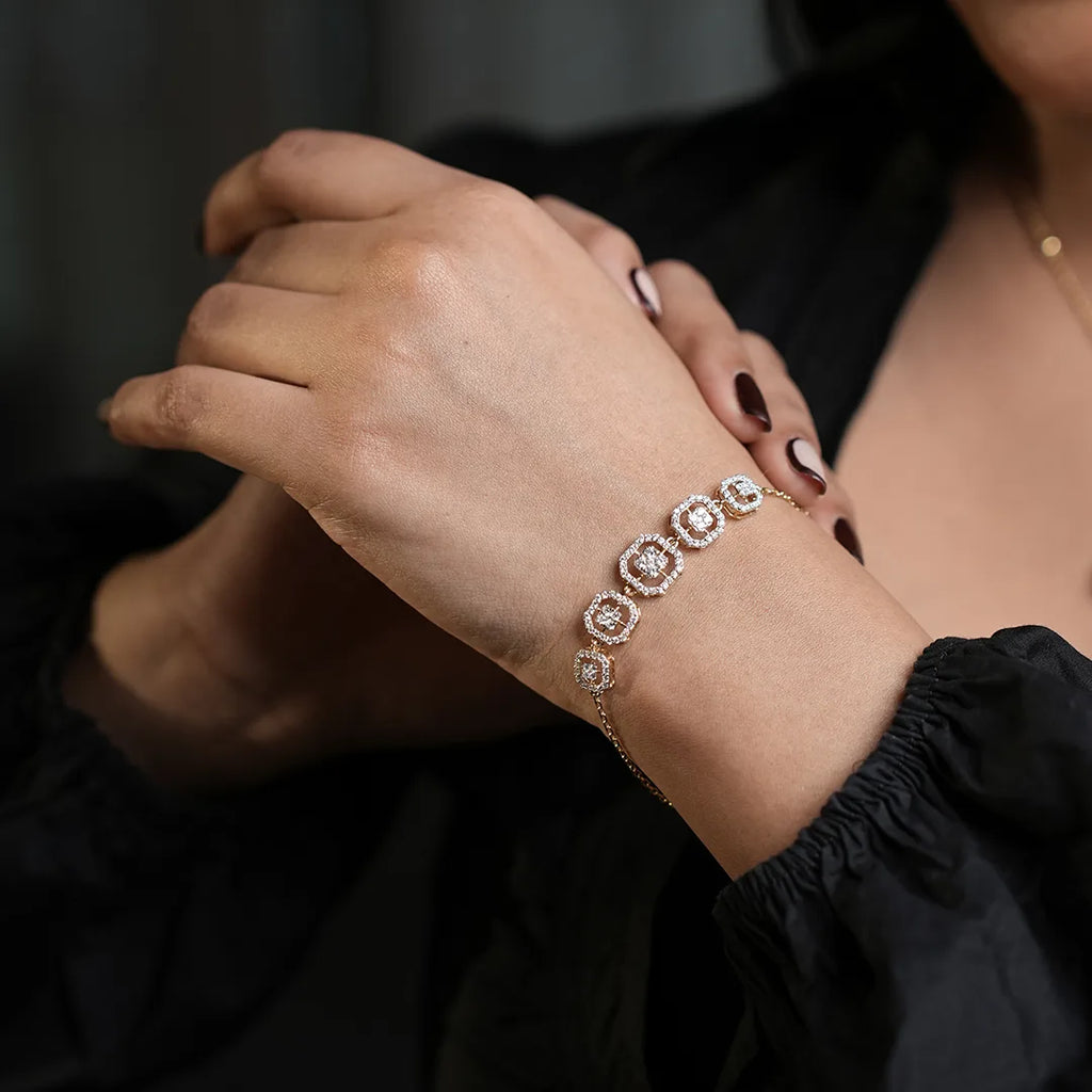 Royal Radiance 18KT Gold Plated Bracelet