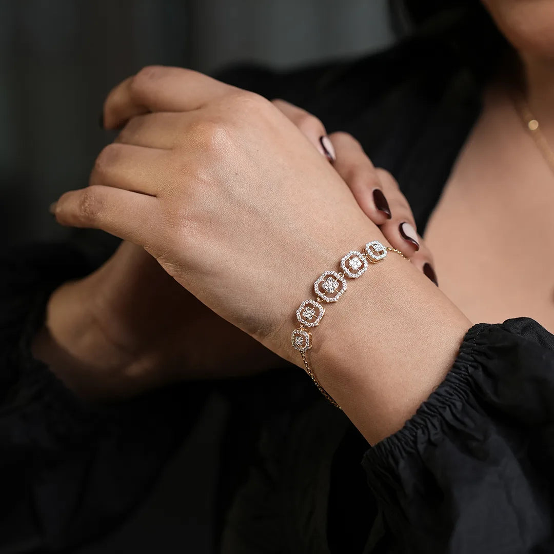 Royal Radiance 18KT Gold Plated Bracelet