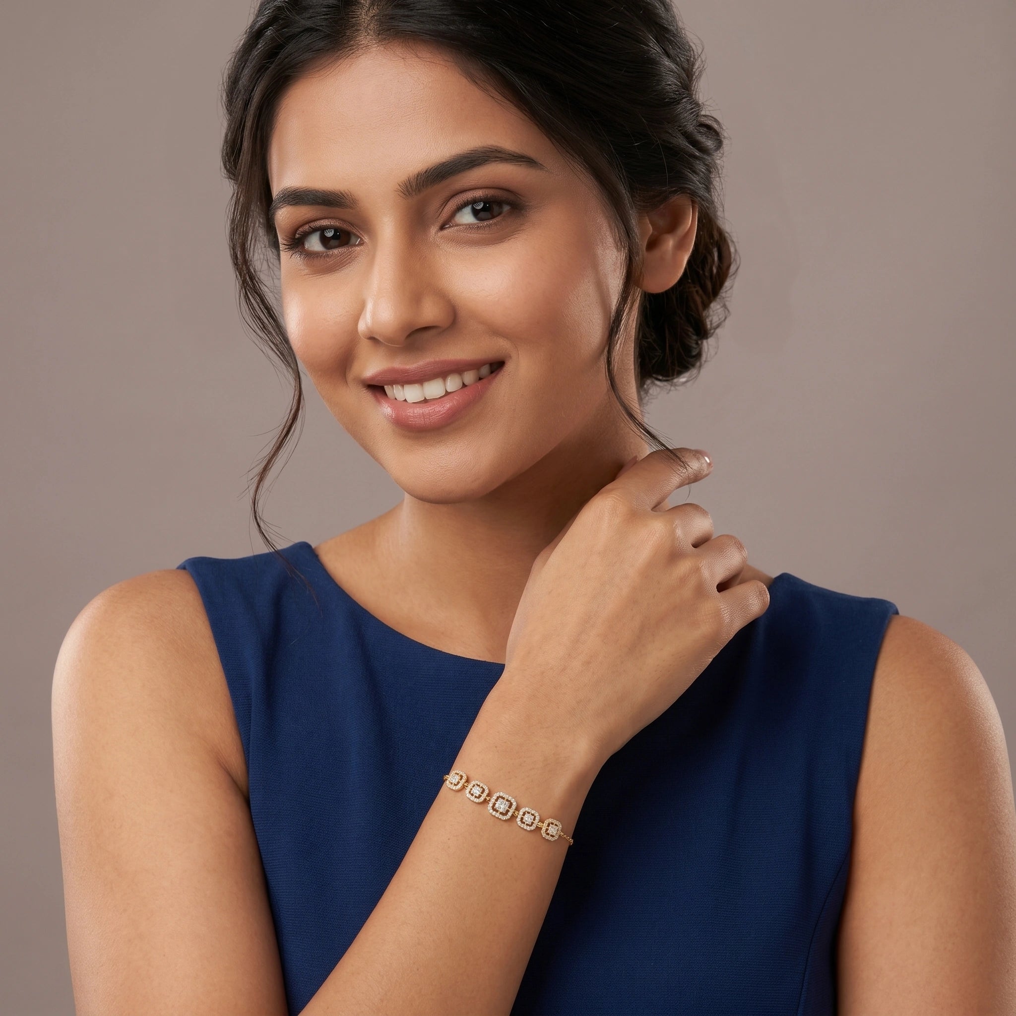 Royal Radiance 18KT Gold Plated Bracelet