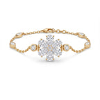 Gold Marquise Bloom Bracelet