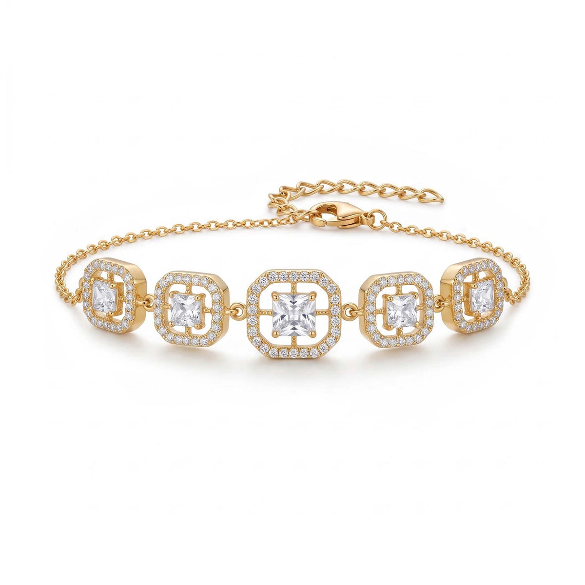 Royal Radiance 18KT Gold Plated Bracelet