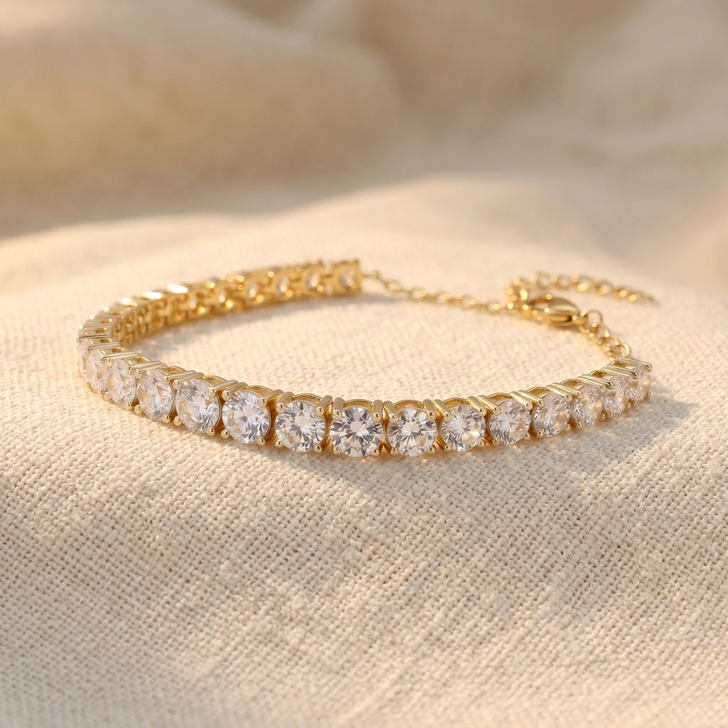 Eternal Gold Tennis Bracelet