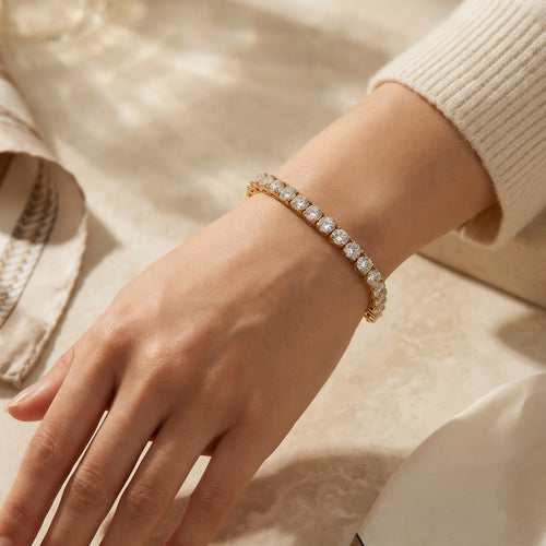 Eternal Gold Tennis Bracelet