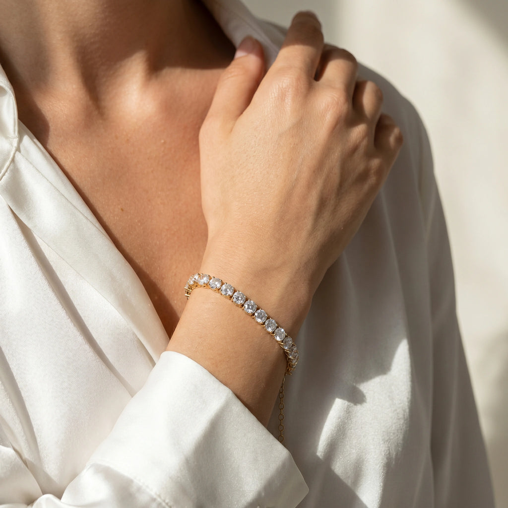 Eternal Gold Tennis Bracelet