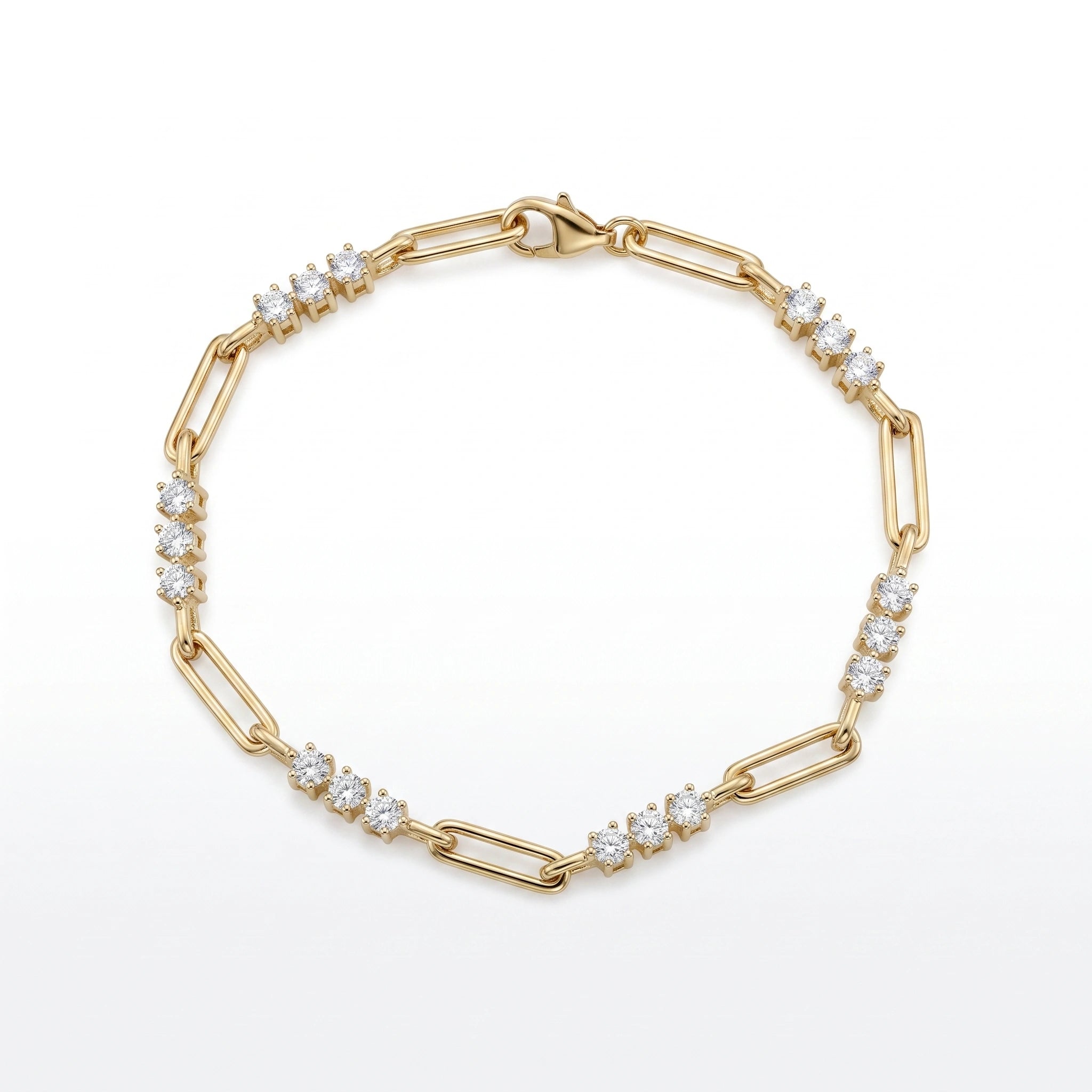 Gold Celeste Link Bracelet