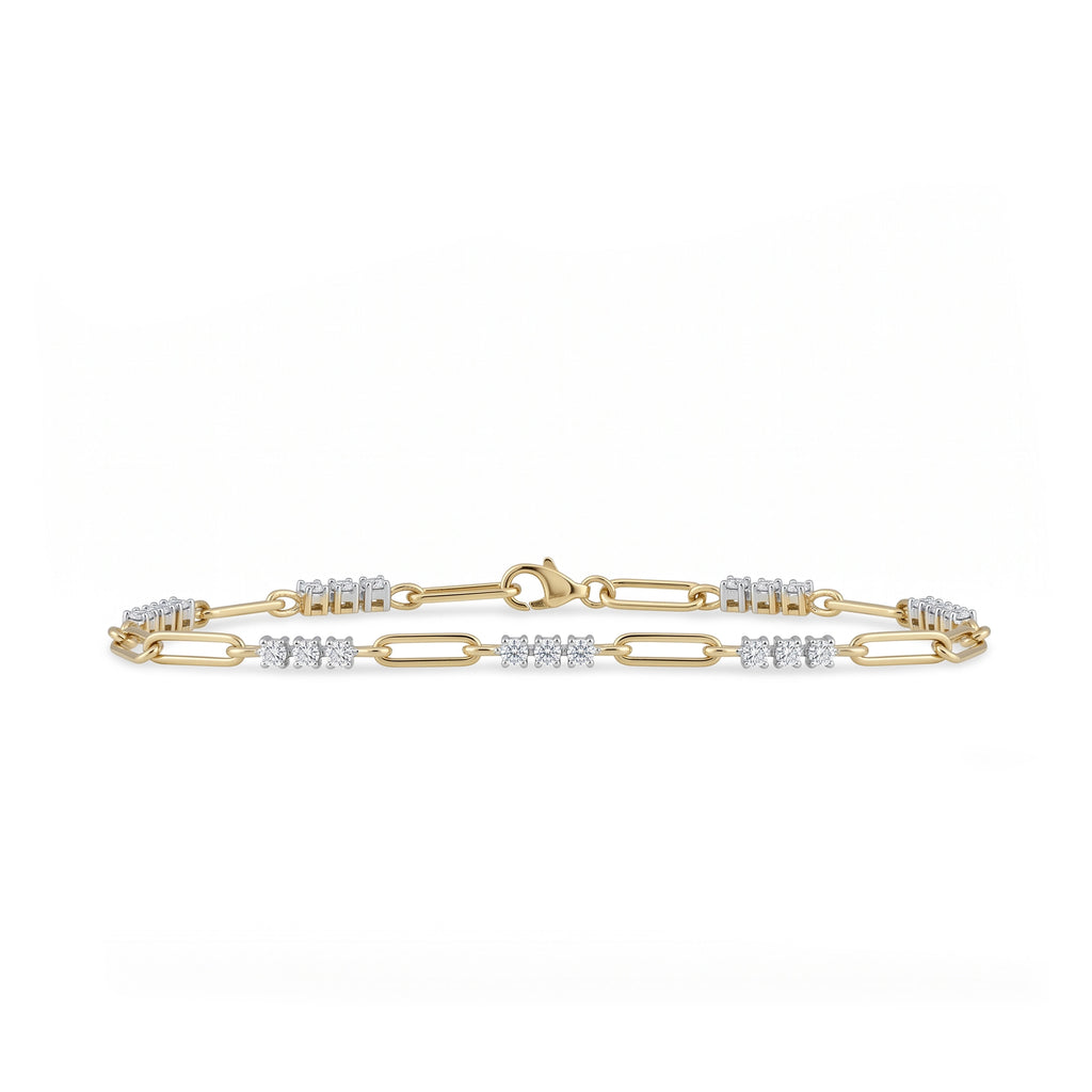 Gold Celeste Link Bracelet
