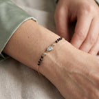 Gold Pear Mangalsutra Bracelet