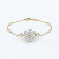 Gold Marquise Bloom Bracelet