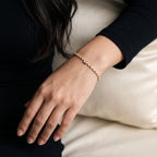 Gold Baguette Tennis Bracelet