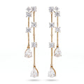 Gold Constellation Drop Earrings