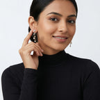Gold Constellation Drop Earrings