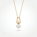 Gold Pearl Locket Pendant