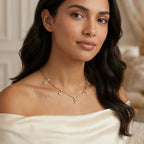 Gold Orbit Charm Necklace