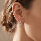 Gold Orbit Drop Jewelry Set
