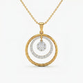 Celestial Halo 18KT Gold Plated Pendant