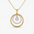 Celestial Halo 18KT Gold Plated Pendant
