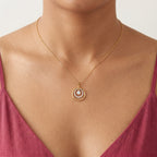 Celestial Halo 18KT Gold Plated Pendant