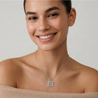 Silver Celestial Prism CZ Pendant