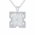 Silver Celestial Prism CZ Pendant