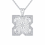 Silver Celestial Prism CZ Pendant