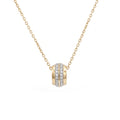 Gold Dual Orbit Pendant