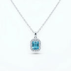 Silver Ocean Halo Pendant