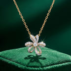 Gold Bloom Flower Pendant