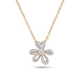 Gold Bloom Flower Pendant