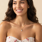 Gold Classic Solitaire Pendant
