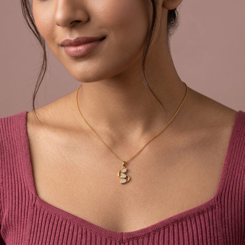 Eternal Bloom 18KT Gold Plated Pendant