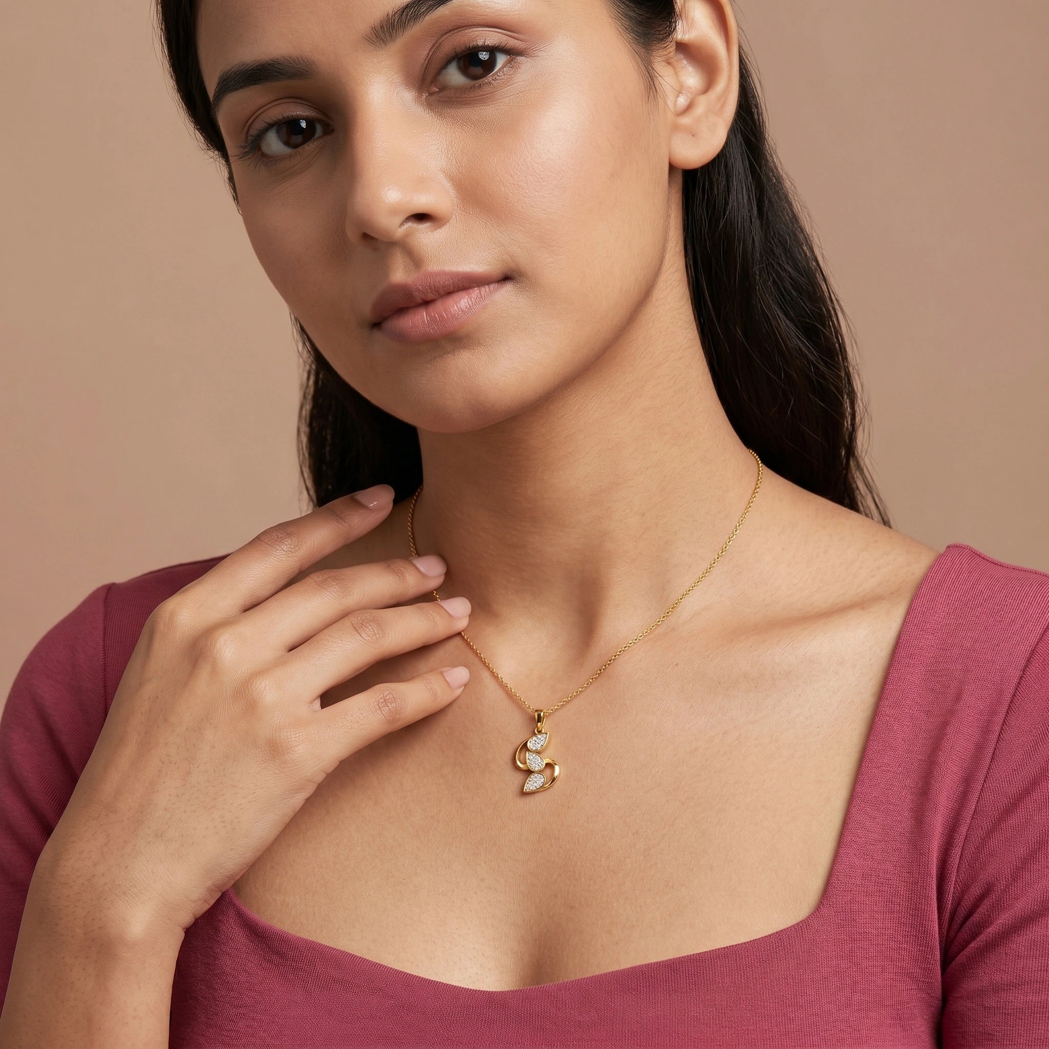 Eternal Bloom 18KT Gold Plated Pendant