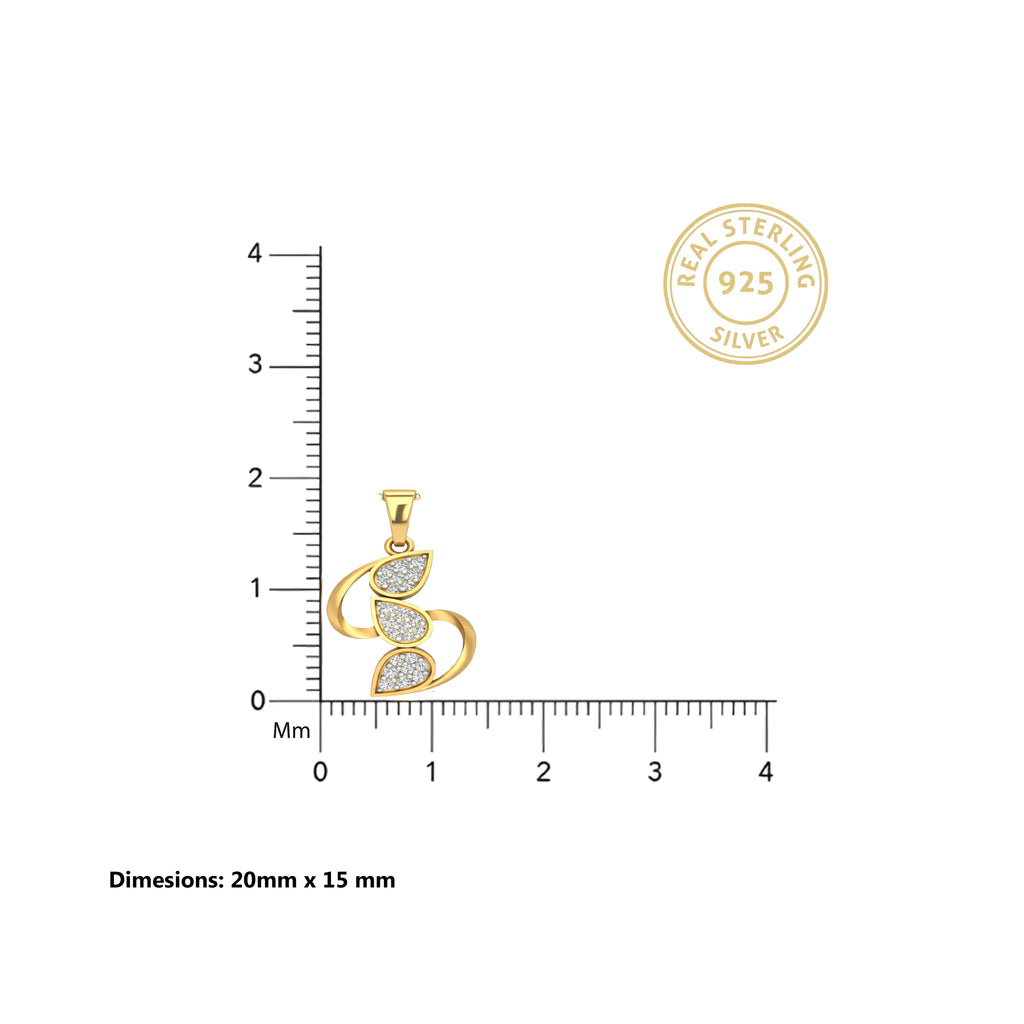 Eternal Bloom 18KT Gold Plated Pendant