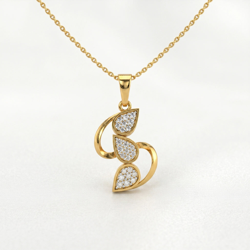 Eternal Bloom 18KT Gold Plated Pendant