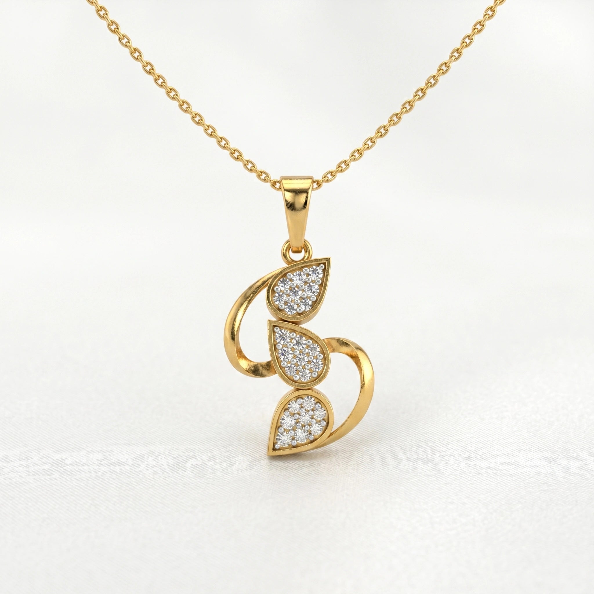 Eternal Bloom 18KT Gold Plated Pendant