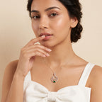 Gold Verde Circle Pendant