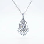 Silver Deco Radiance Pendant