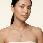 Silver Deco Radiance Pendant