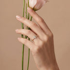 Gold Arc Fan Ring