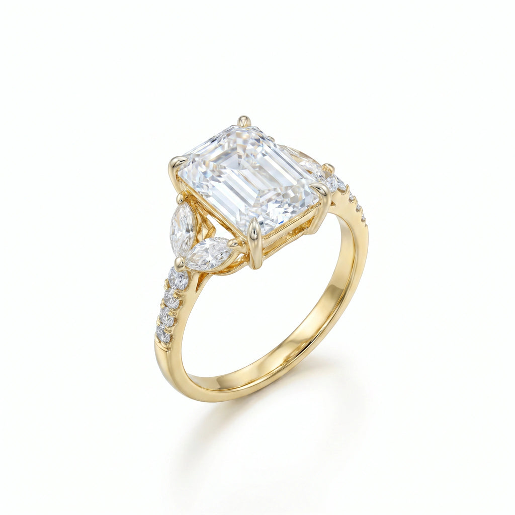 Regal Radiance 18KT Gold Plated Ring