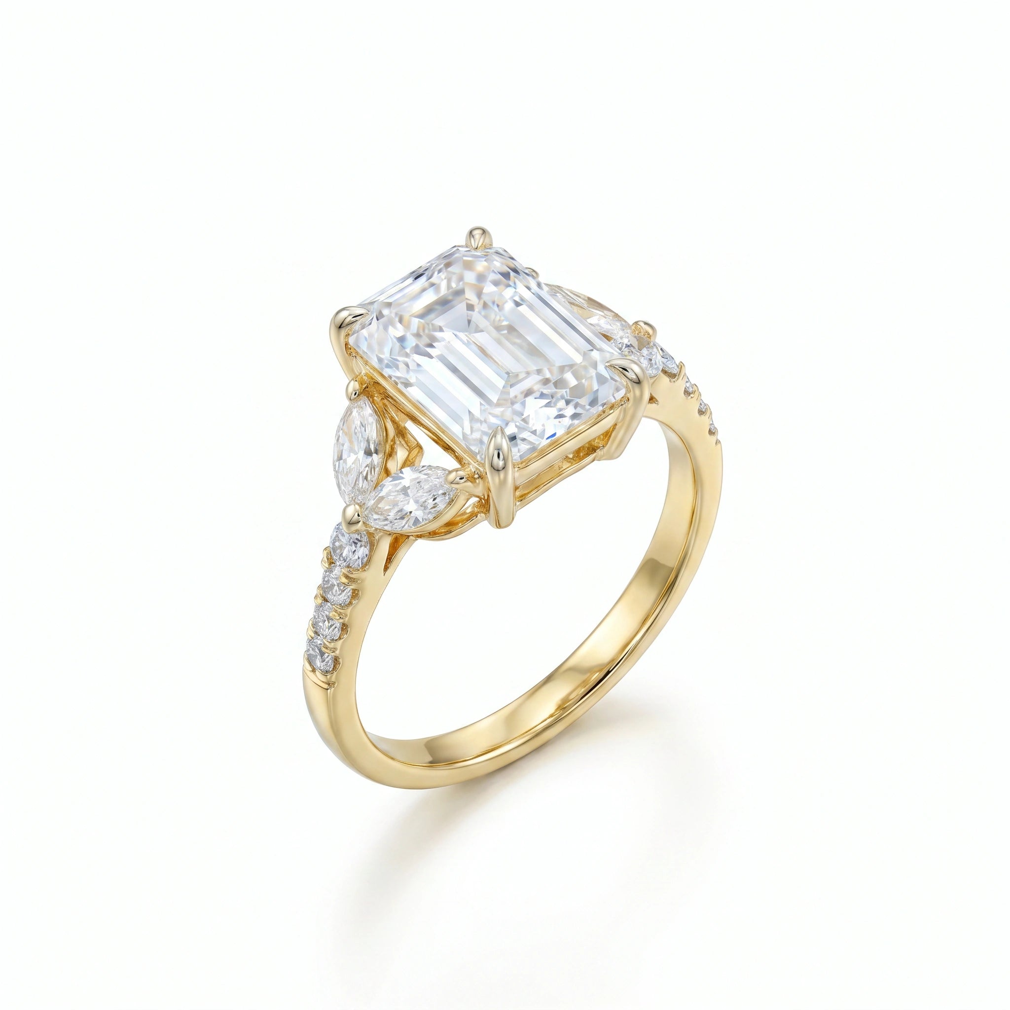 Regal Radiance 18KT Gold Plated Ring