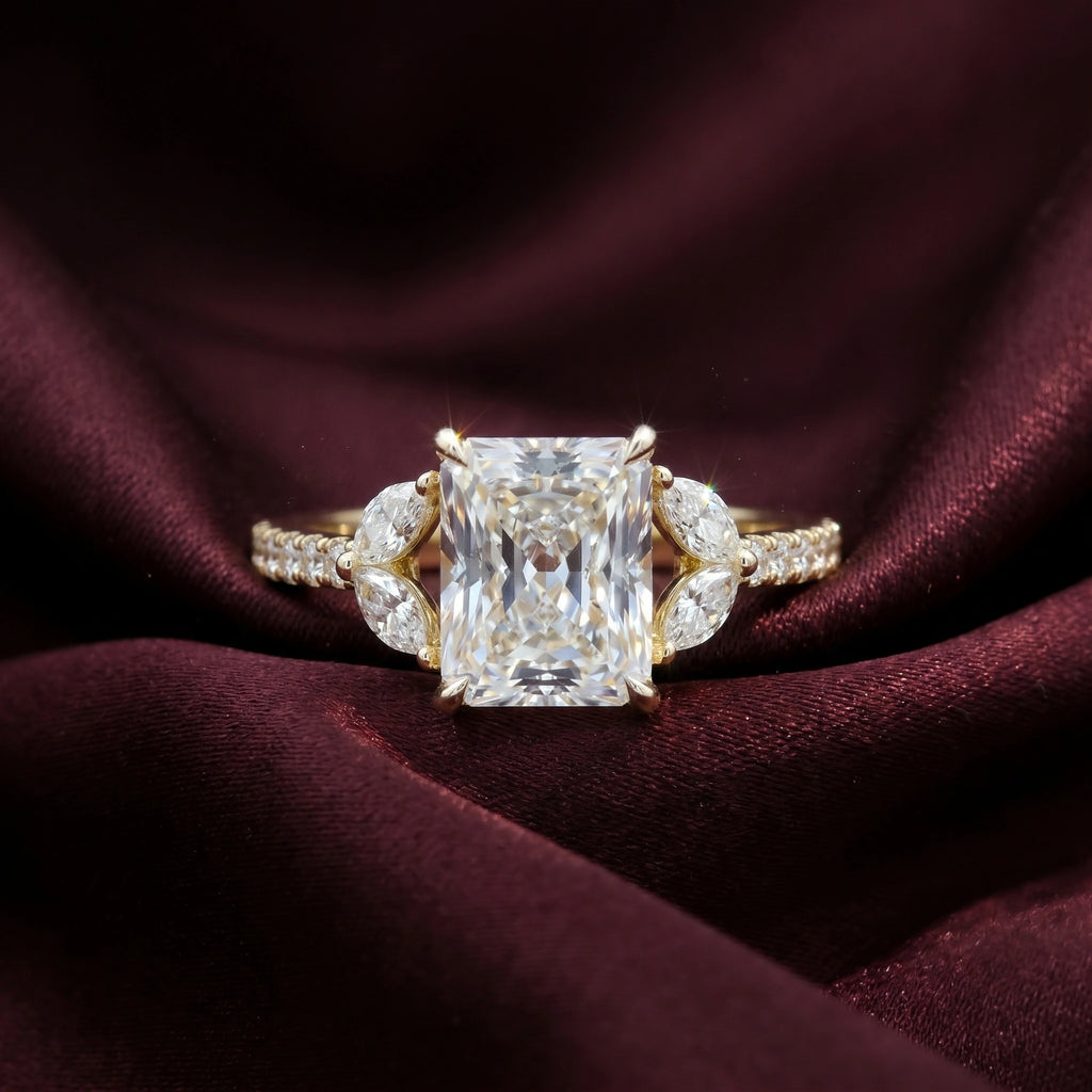Regal Radiance 18KT Gold Plated Ring