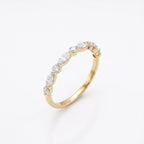 Gold Marquise Rhythm Ring
