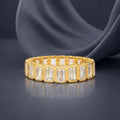 Gold Eternity Baguette Band Ring