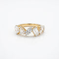 Gold Marquise Crown Ring