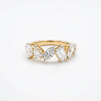 Gold Marquise Crown Ring