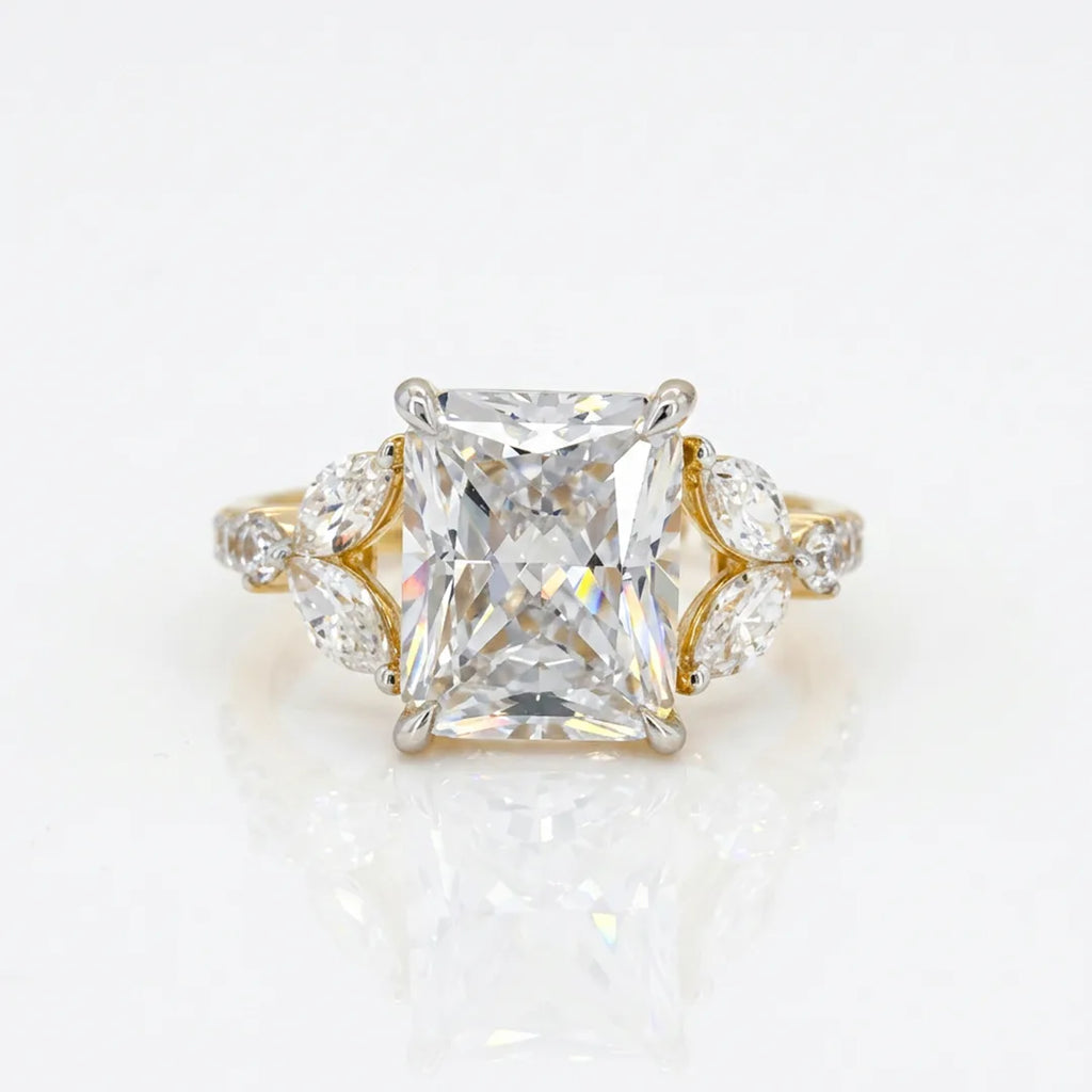 Regal Radiance 18KT Gold Plated Ring