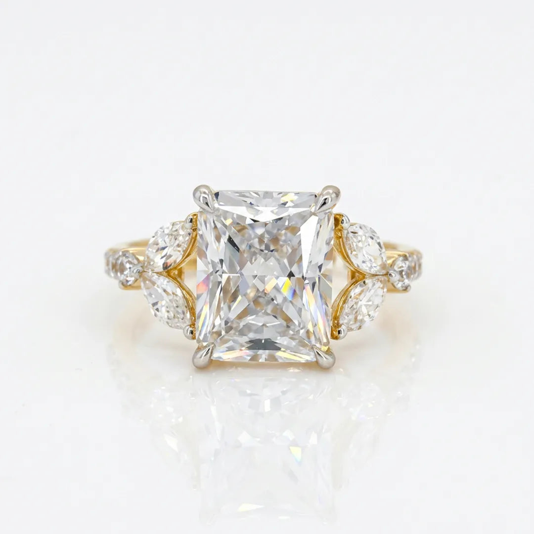 Regal Radiance 18KT Gold Plated Ring