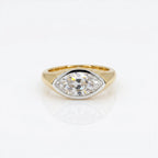 Gold Marquise Sleek Ring