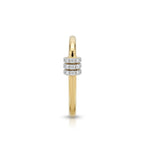 Gold Triple Row Accent Ring