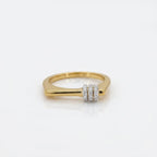 Gold Triple Row Accent Ring
